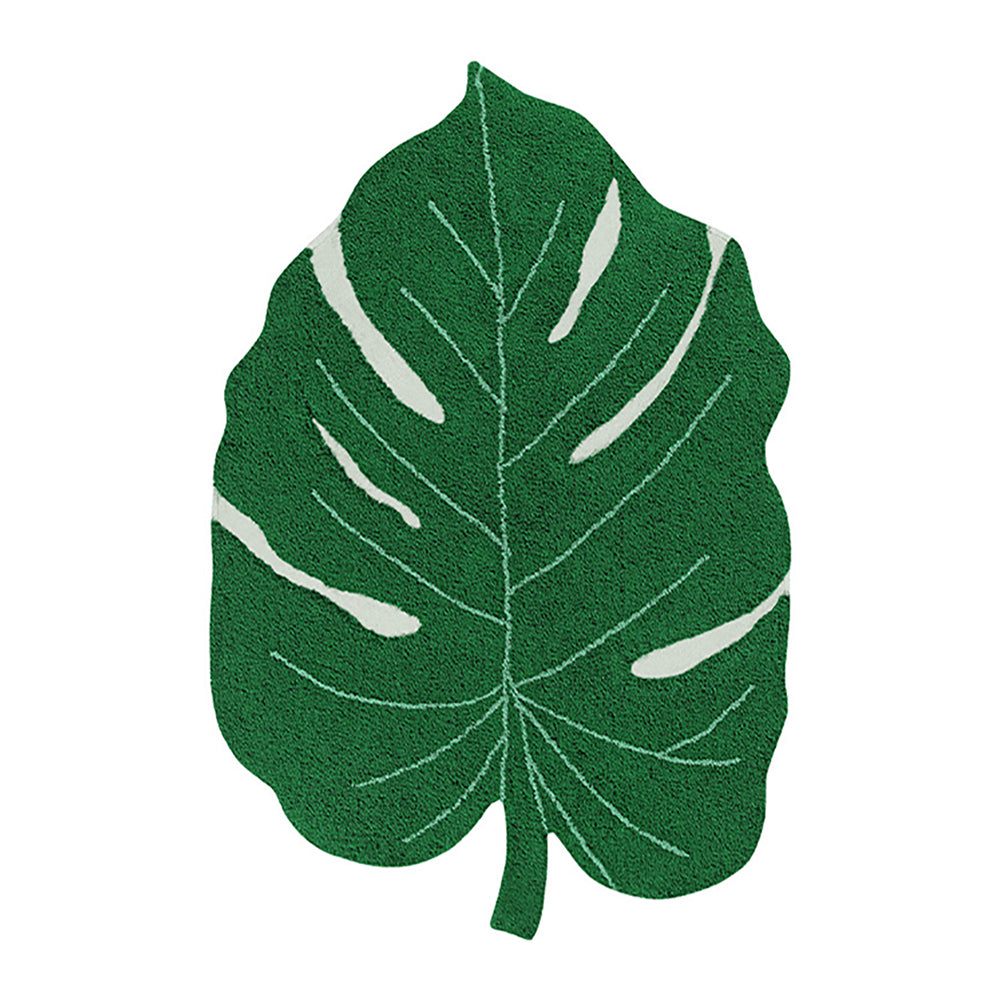 Lorena Canals Plants Monstera Vloerkleed 120 x 160 cm - Groen