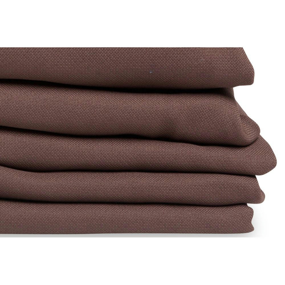 - Rideau occultant marron 140 x 260