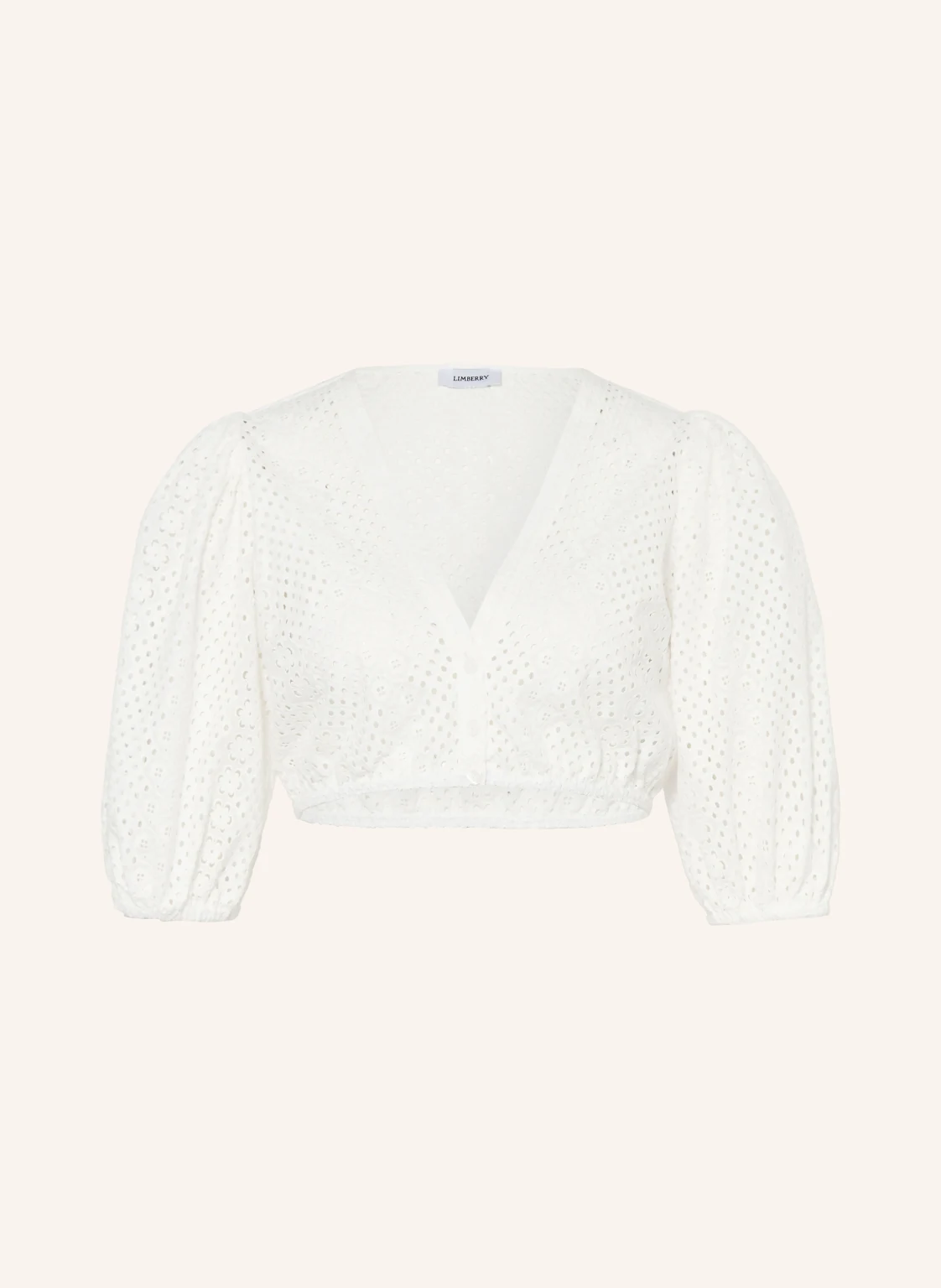 LIMBERRY Dirndlbluse LINA aus Lochspitze mit 3/4-Arm