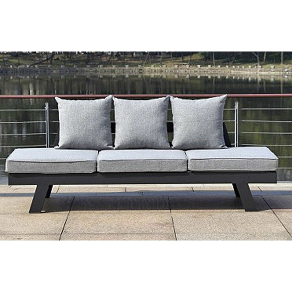 Gartensofa »Donna«, Breite: 216,5 cm, grau/anthrazit