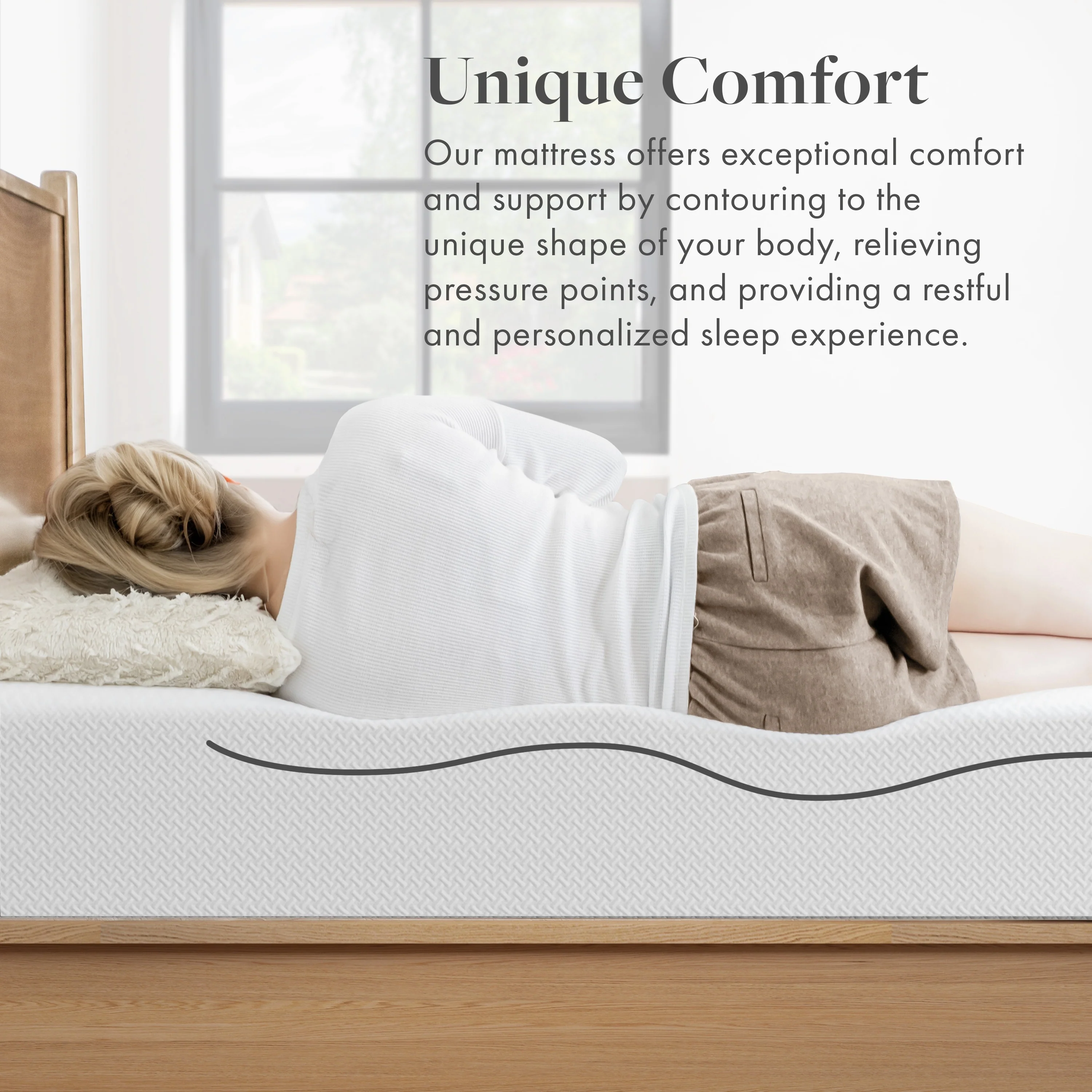 SoftNest Calma Collection 8-inch Green Tea-Infused Gel Memory Foam Mattress