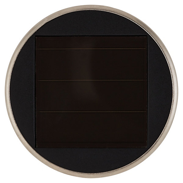 Balise extérieure Langley LED intégrée solaire 0.01W IP44 GoodHome chrome