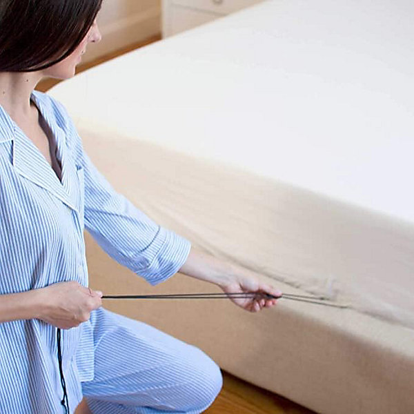 BASHLWUA Sangles de support de draps - Clips de préhension robustes - Cordon de parachute renforcé - Tendeur de drap de lit à 360
