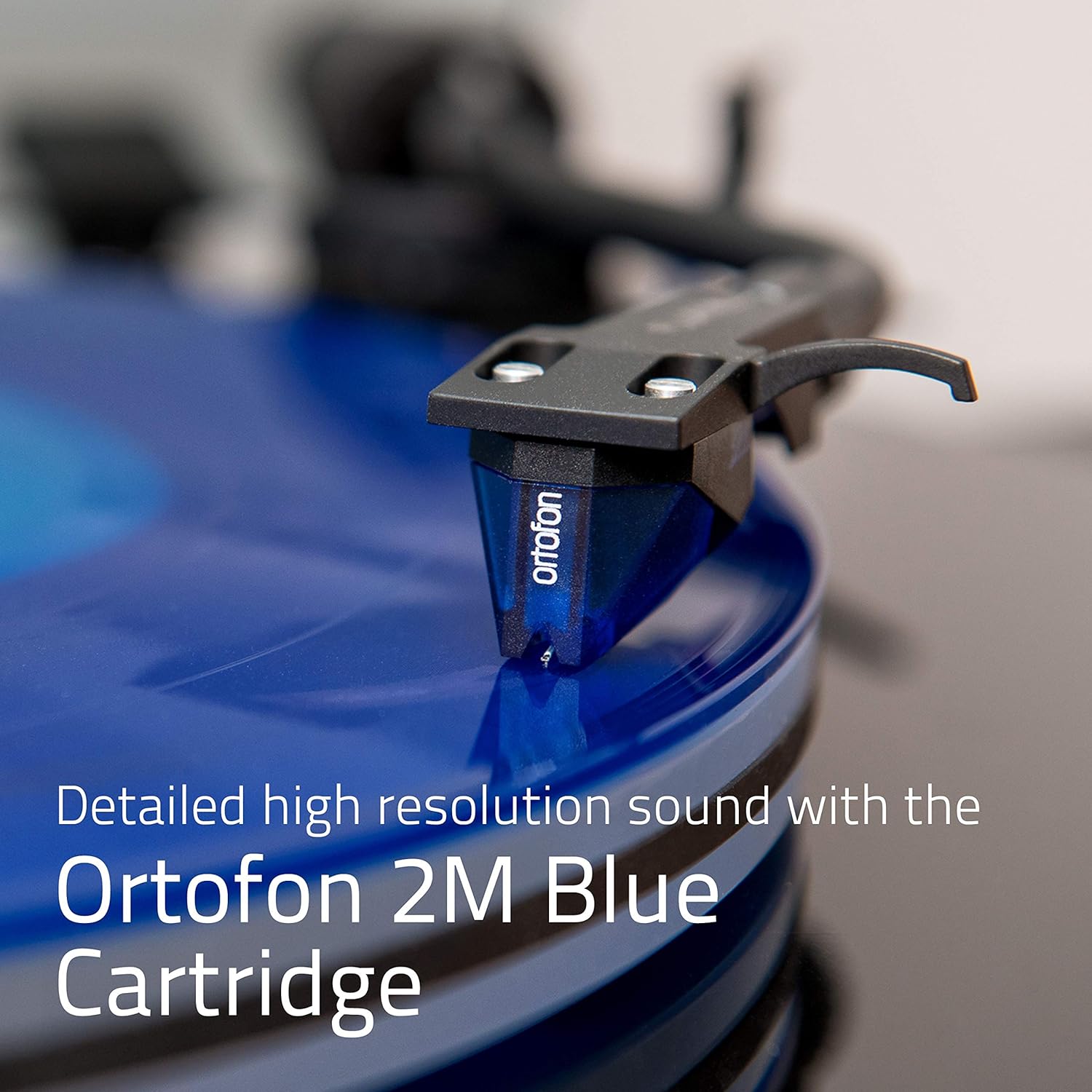 Fluance RT85 Turntable with Ortofon Cartridge  Acrylic Platter  Speed Control  and Vibration Isolation - Walnut