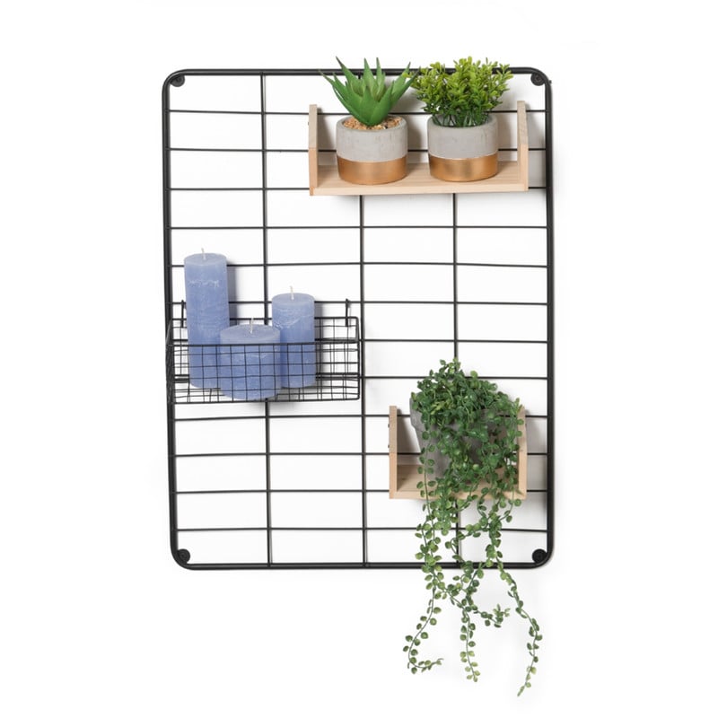 Wandrek - zwart - 60x45 cm