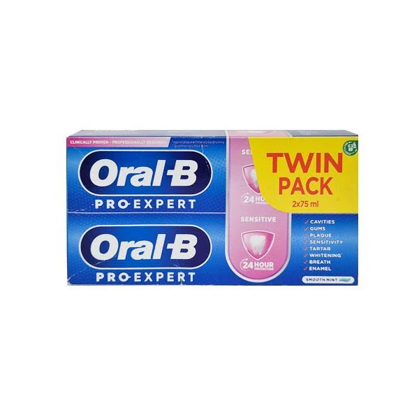 Oral B Pro Expert Toothpaste 75ml Twin P