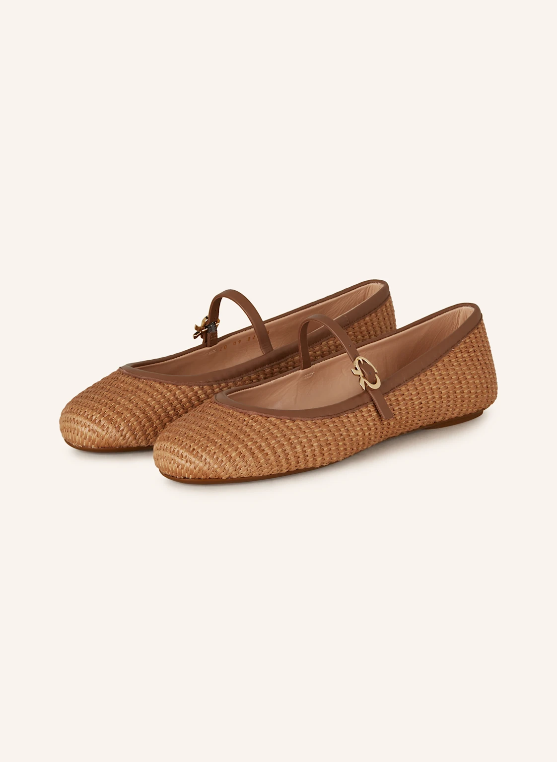Gianvito Rossi Mary-Jane-Ballerinas CARLA