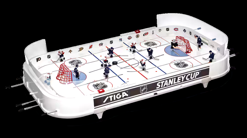 Stiga NHL Stanley Cup Table Top Rod Hockey Game, 37-in