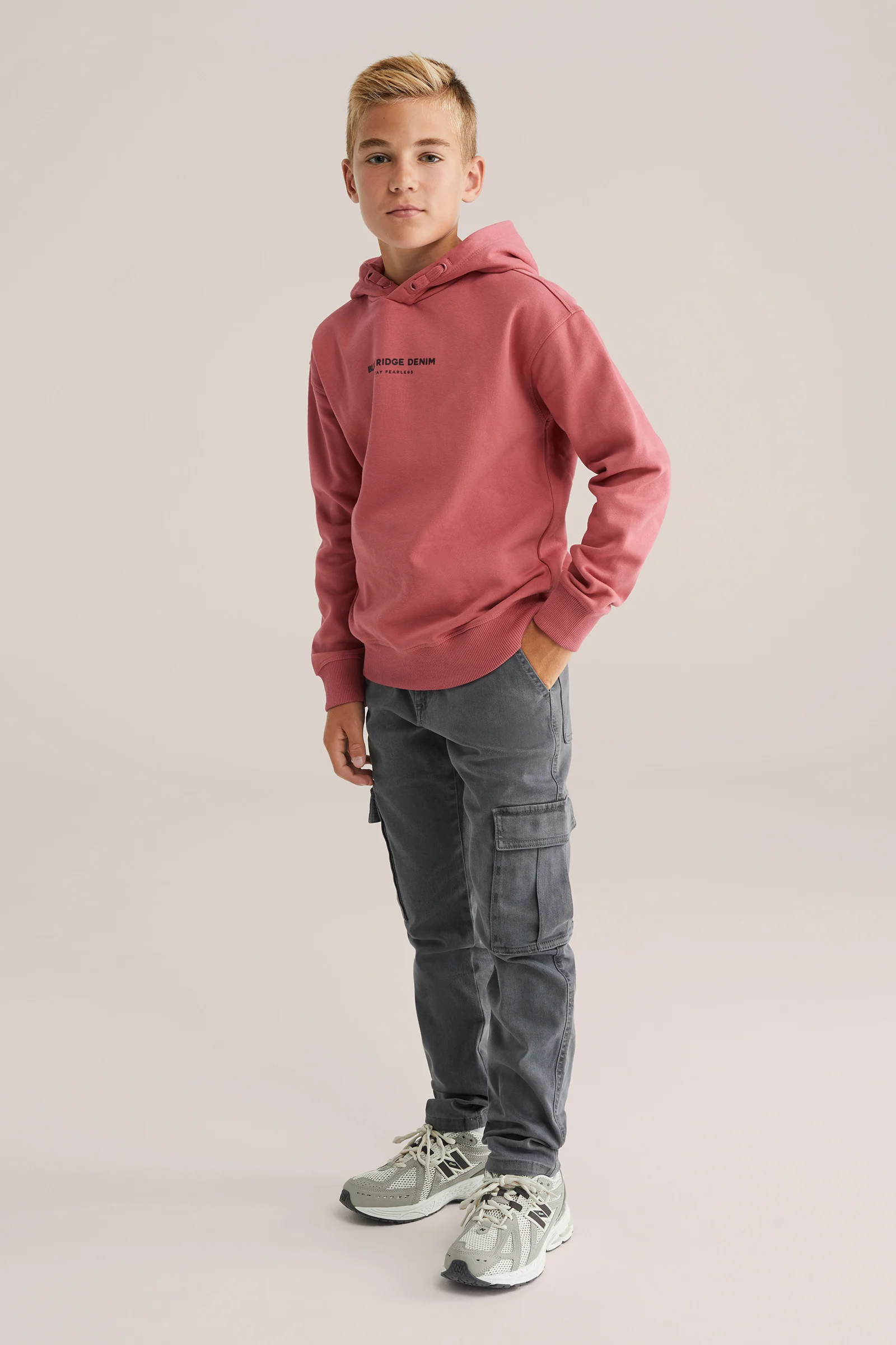 Jongens regular fit cargojeans