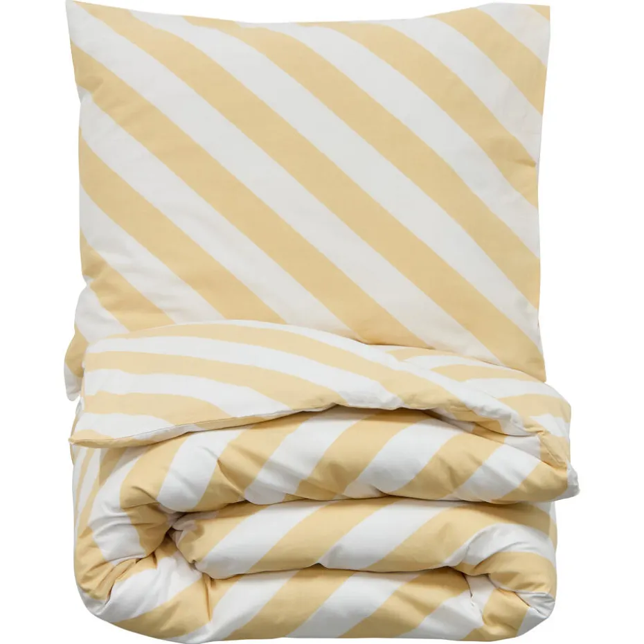 Kwantum Dekbedovertrekken | Beddengoed | Dekbedovertrek Riley – Oranje 140×220 Cm 140X220CM