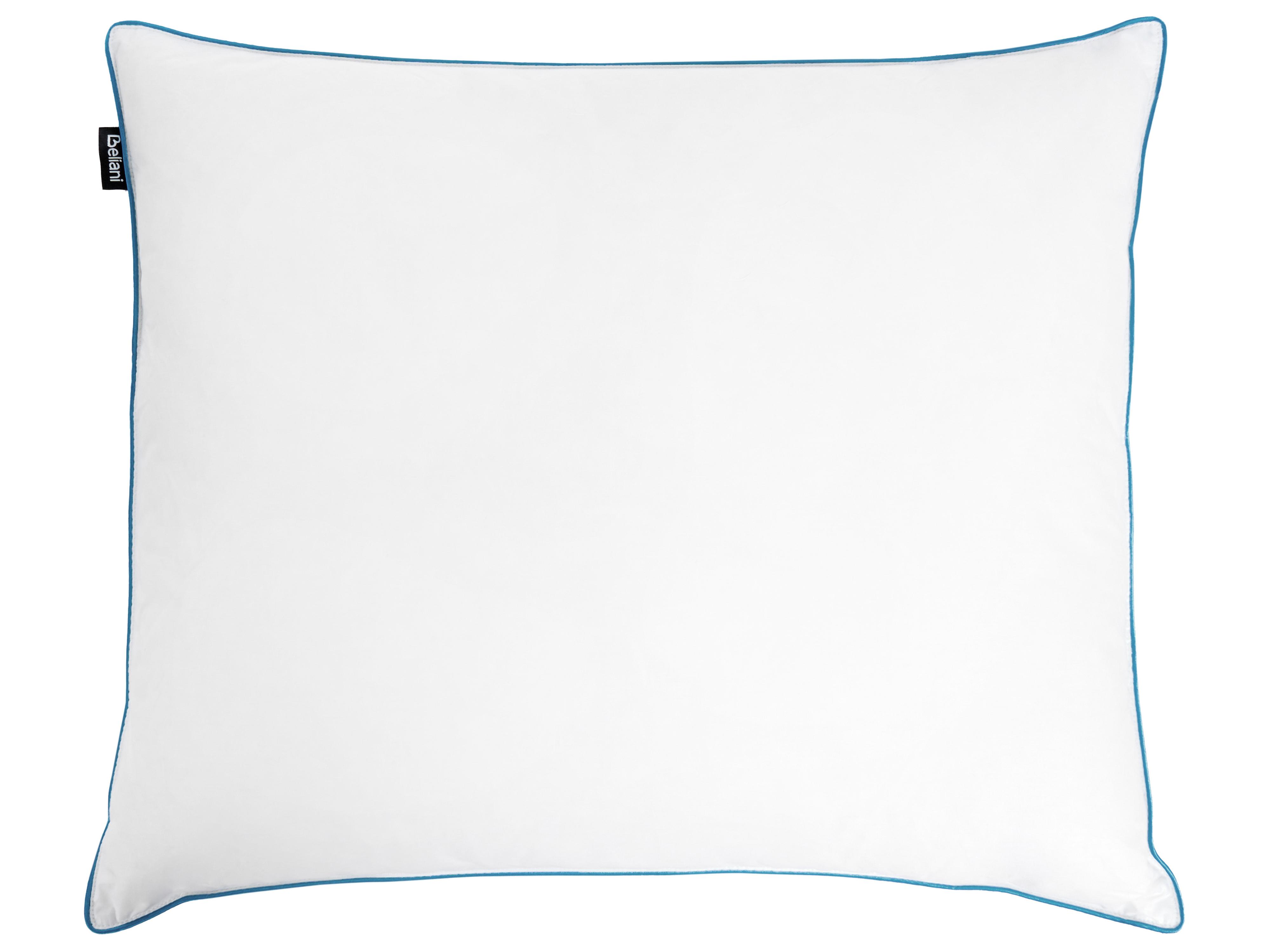 Bed Pillow ANETO Low Duck Feathers and Down 50 x 60 cm White