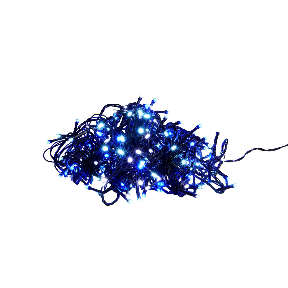 Guirlande lumineuse extérieur 240LED bleu 17,9m