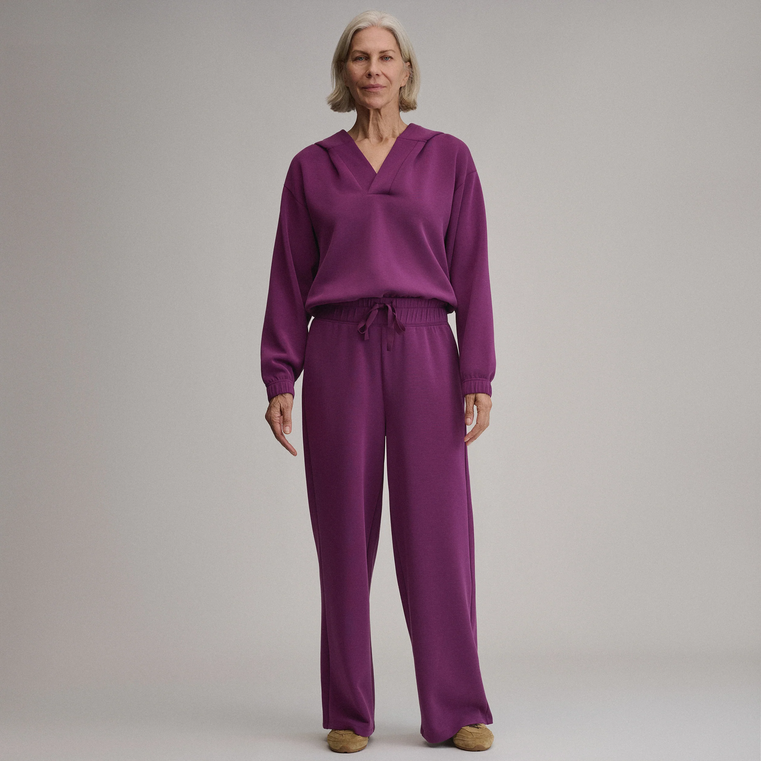 Women's Luxe Soft Wide-Leg Pants