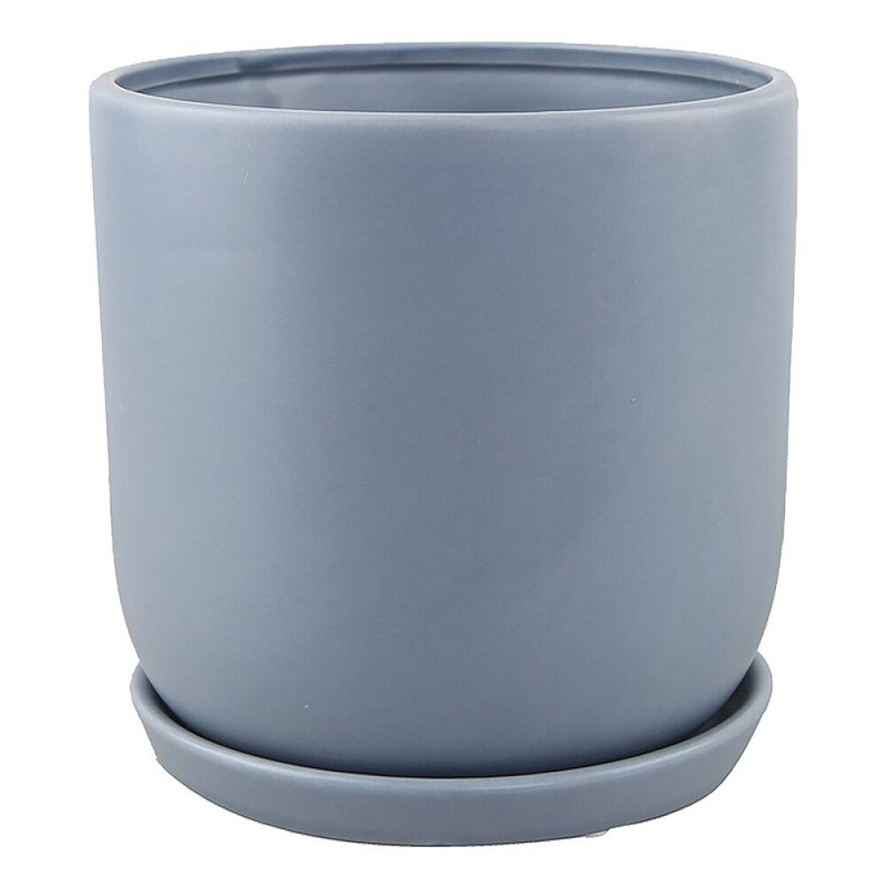 INNENDØRS POTTE PIARDINO HILMA DUSTY BLUE Ø17CM BLÅ