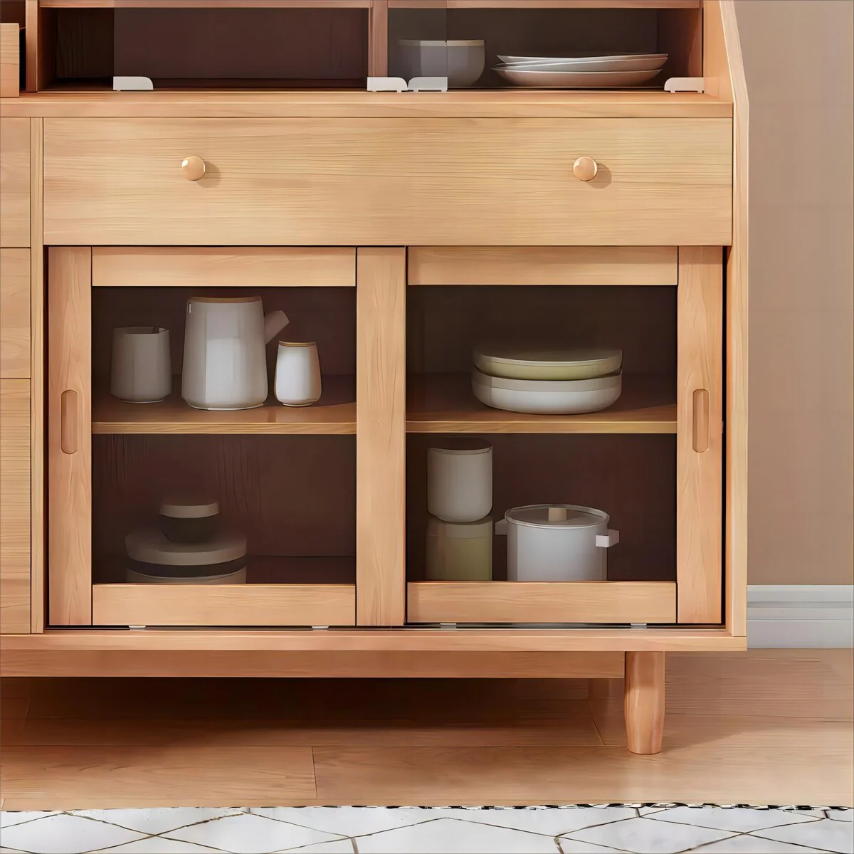 Simple Oval Shape Modern Gold Metal Legs Extendable Folding Solid Wood Dining Table