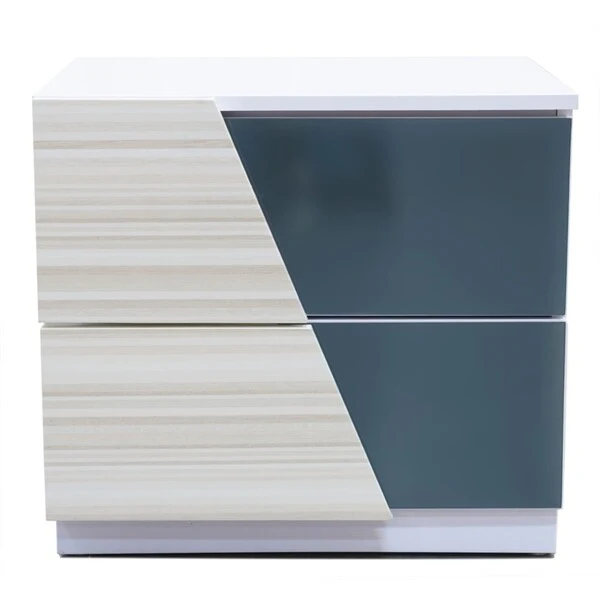 Best Master Furniture Zebra Grey 5-piece Platform Bedroom Set