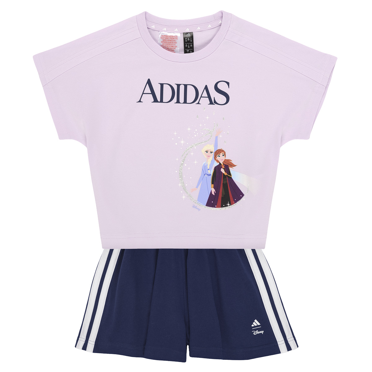 adidas - ADIDAS DISNEY FROZEN T-SHIRT SET - Violet / Marine / Frozen / . . / . .