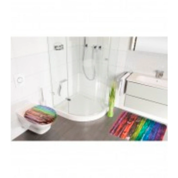 WC-Sitz, BxL: 37,7 x 47 cm, Rainbow
