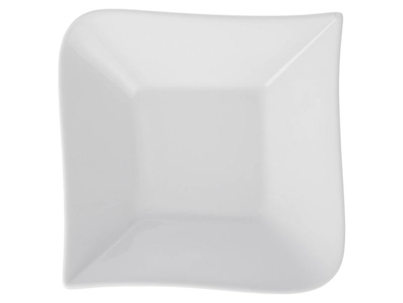 Salaterka Fala porcelanowa 150 ml biała