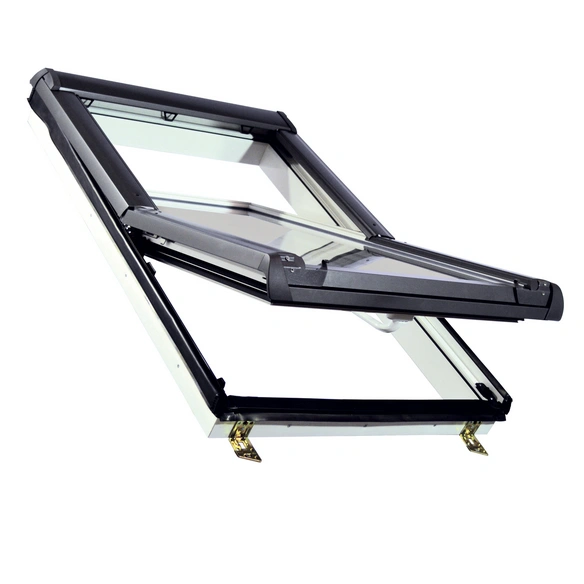 Dachfenster, Kunststoff, Einscheiben-Sicherheitsglas (ESG)