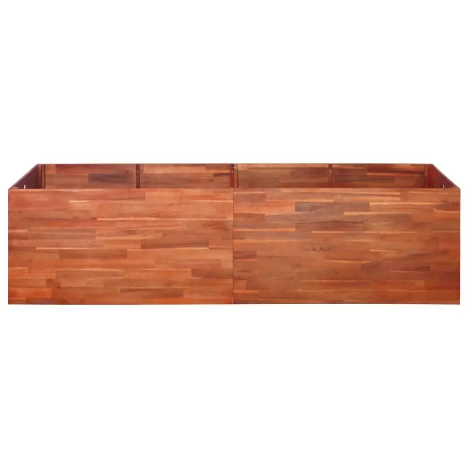 vidaXL - Houten Plantenbak - Bruin - Hout - 200 x 50 x 50 cm