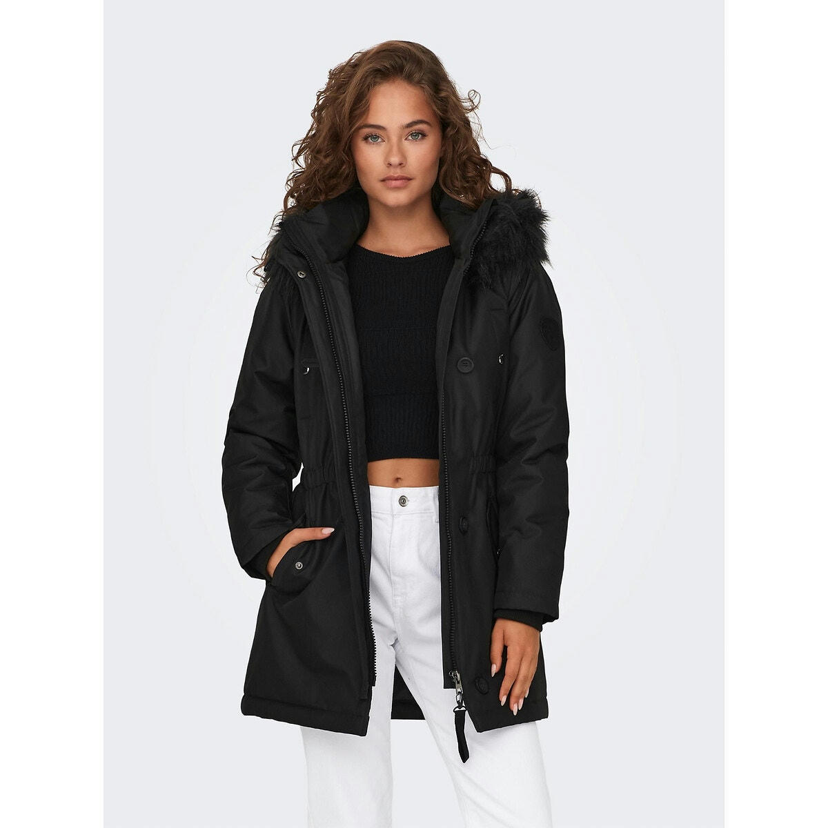 Parka à capuche