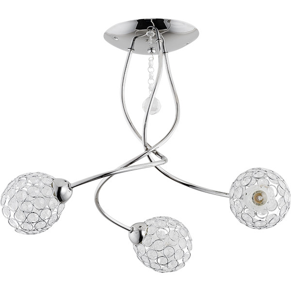 Lampa wisząca VAIO poplątane ramiona chromowana-srebrna 3xE14x10W IP20 Alfa
