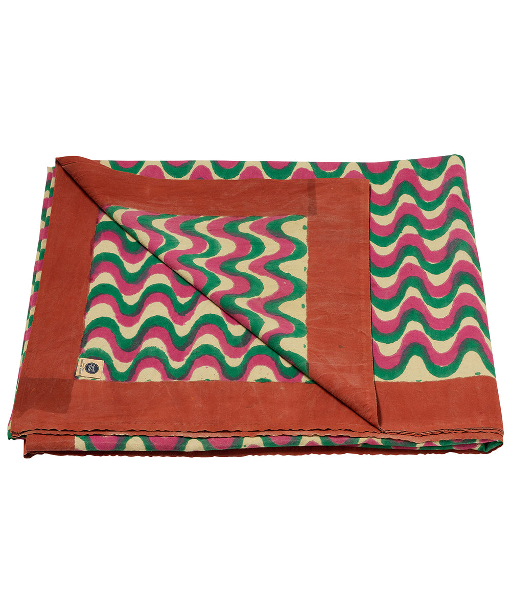 Doing Goods Millie Plaid in draagtas - 220 x 270 cm - 100% katoen