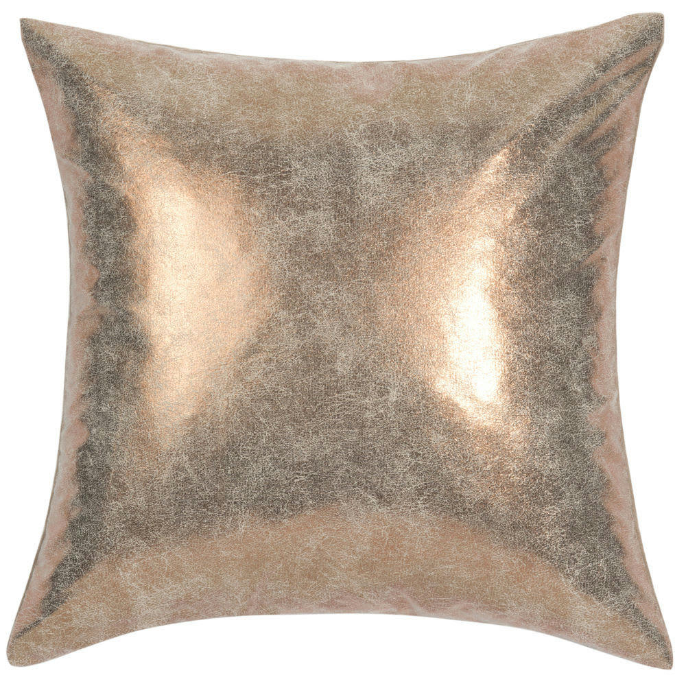 - Coussin doré 40x40