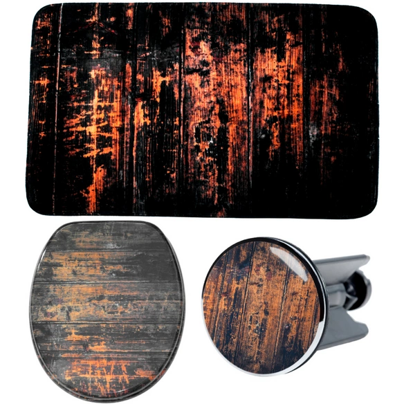 Bad-Accessoire-Set »Vintage«, 3-teilig