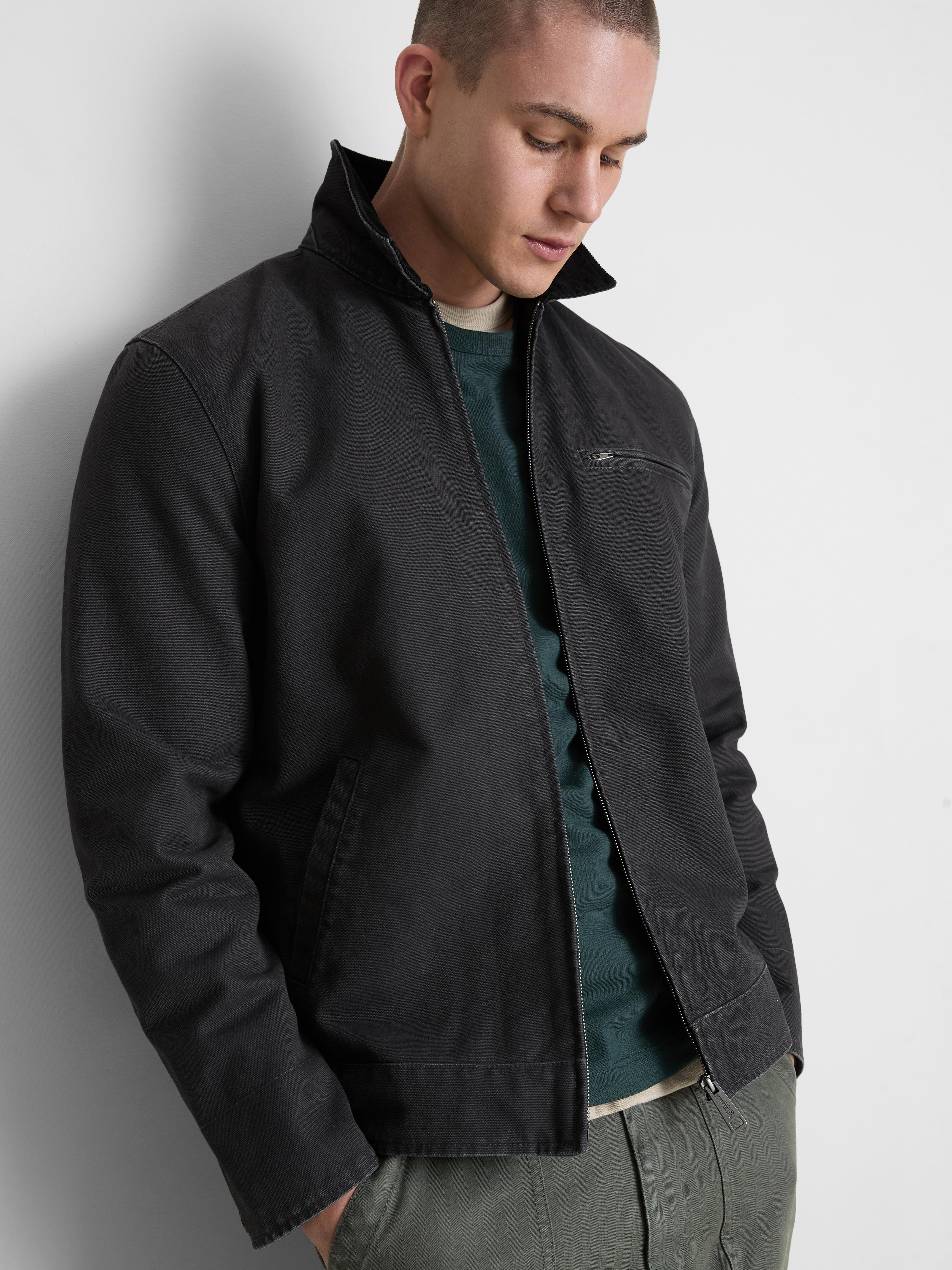 The Stronghold Zip-Up Canvas Jacket