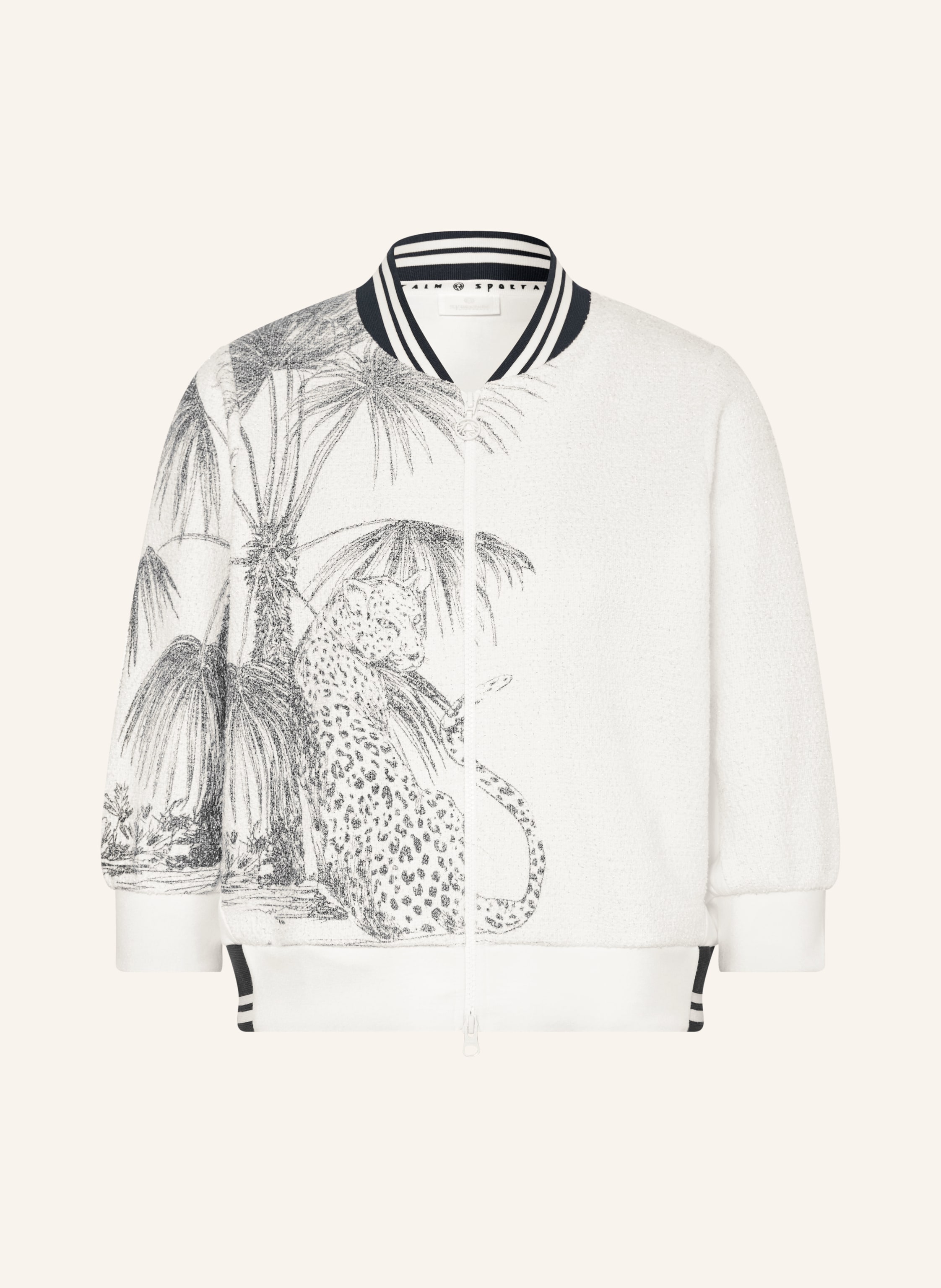 SPORTALM Blouson im Materialmix mit 3/4-Arm