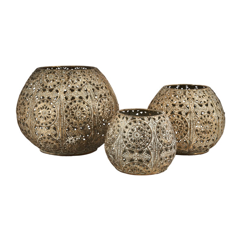 Theelichthouder rond - &Oslash;12.5 cm