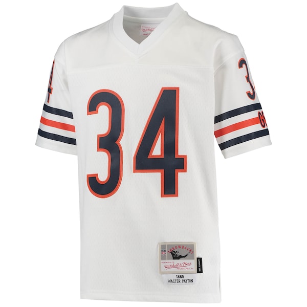 Walter Payton Chicago Bears Youth 1985 Retired Player Legacy Jersey - White