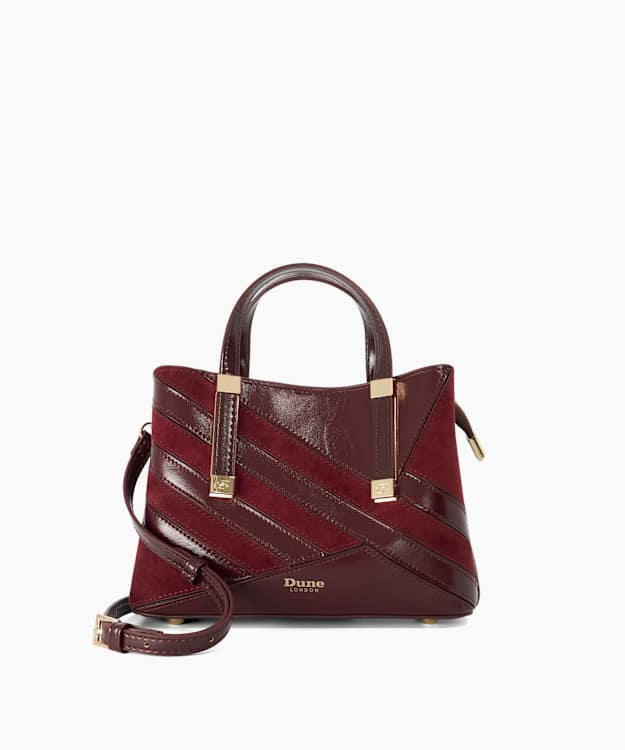 Dinkydorry Red - Textured Tote Bag