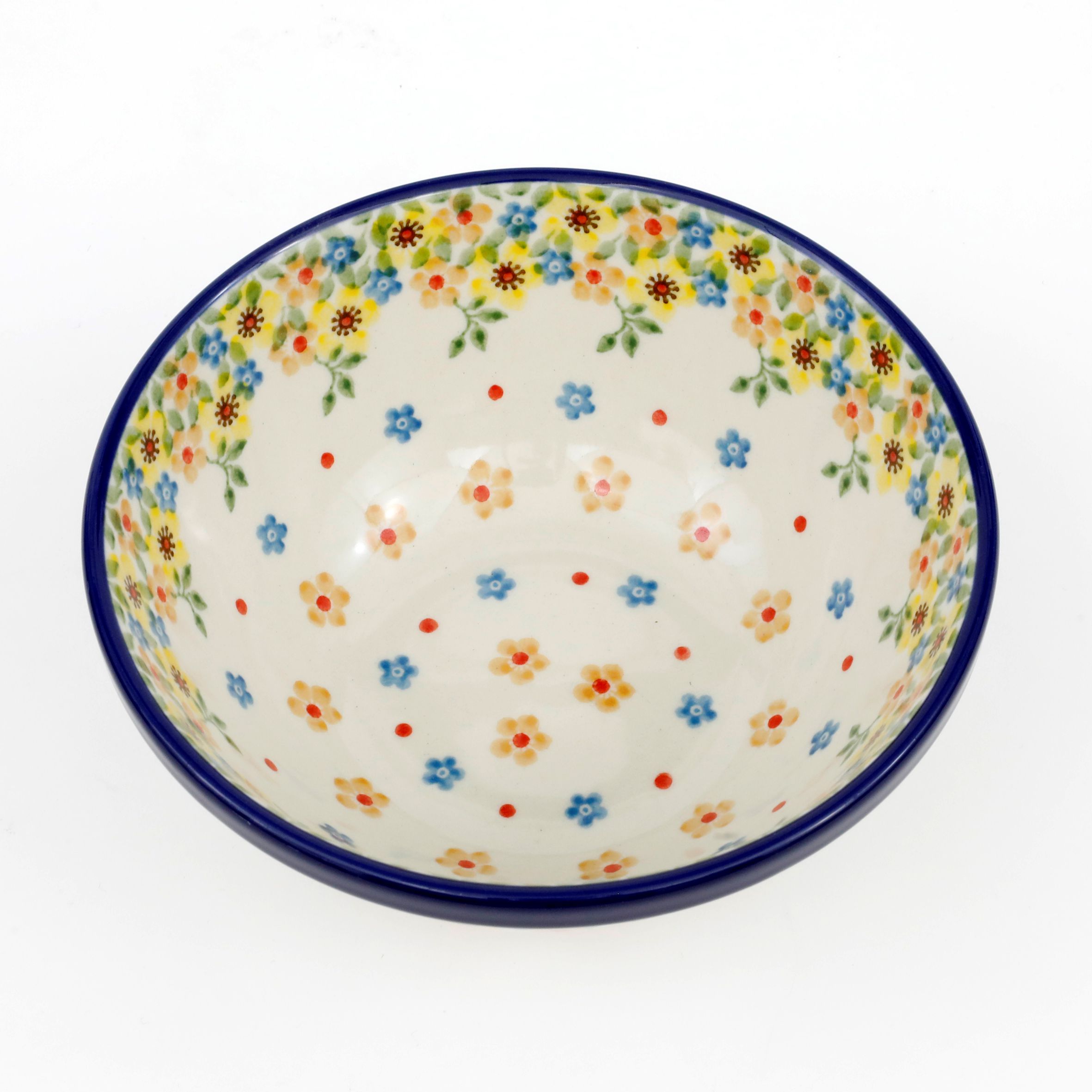Miska ceramiczna 058 h-7,5cm  2225X Wiosenny bukiet