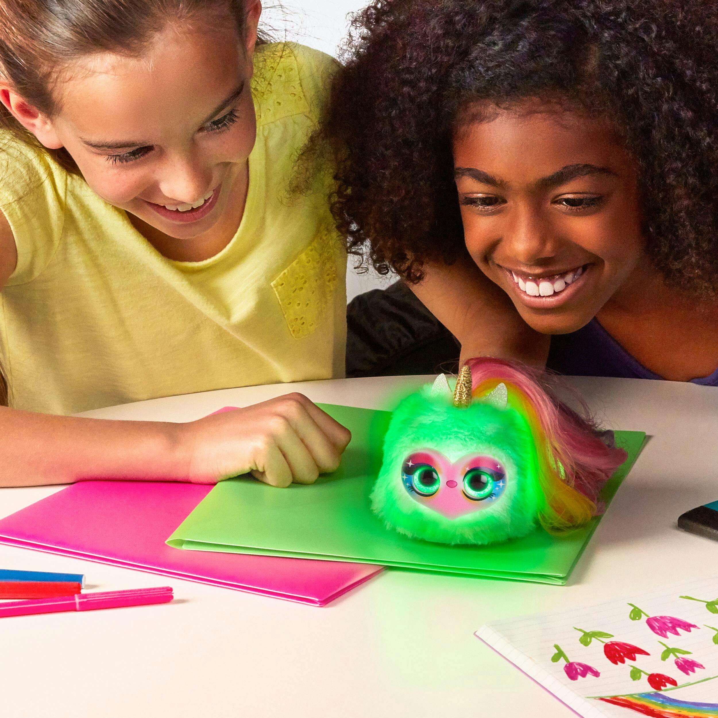Pomsies Lumies Lovable Prismagical Pets Interactive Toy For Kids, Assorted, Ages 3+