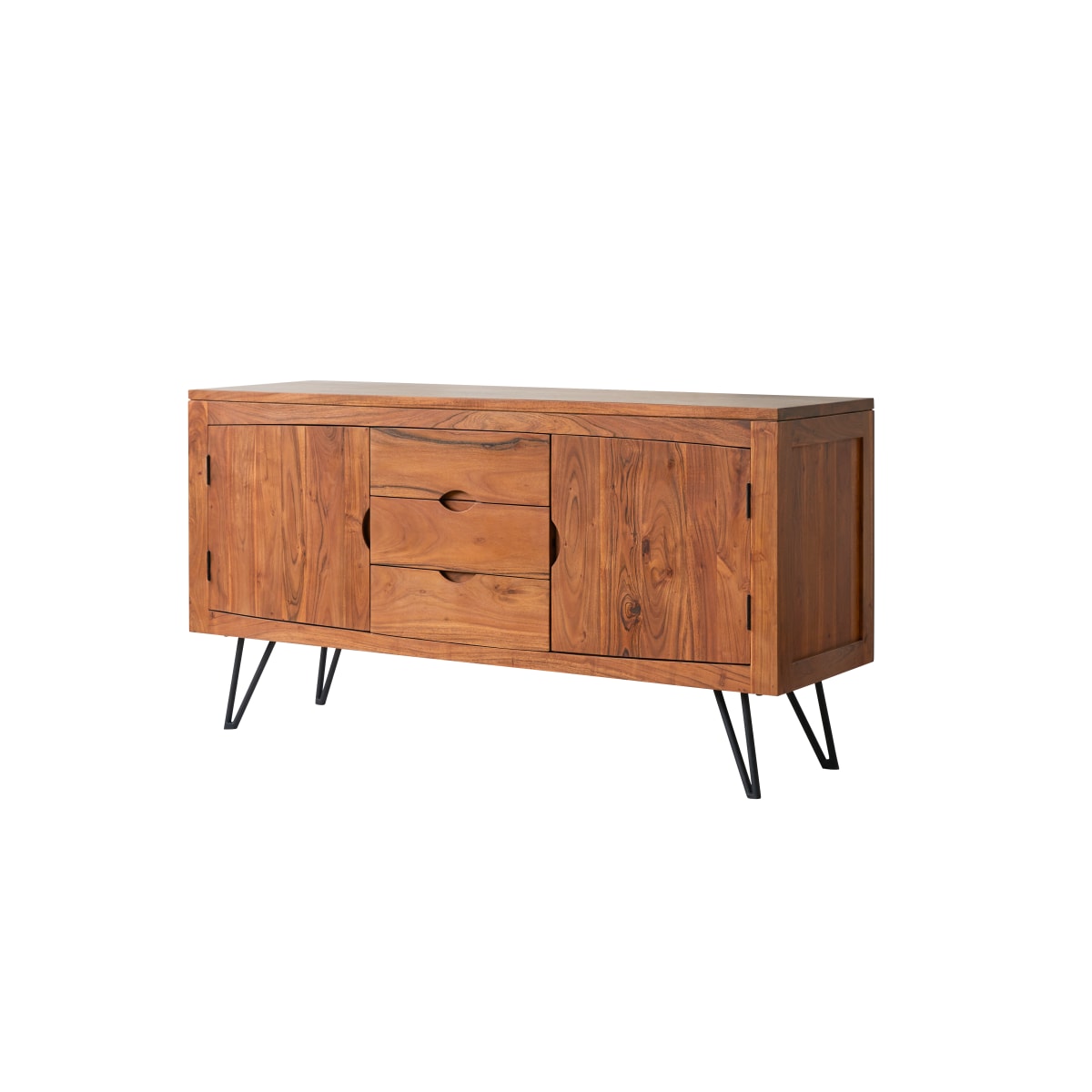 Tikamoon - Bonnie - Massief acaciahouten buffet 150 cm