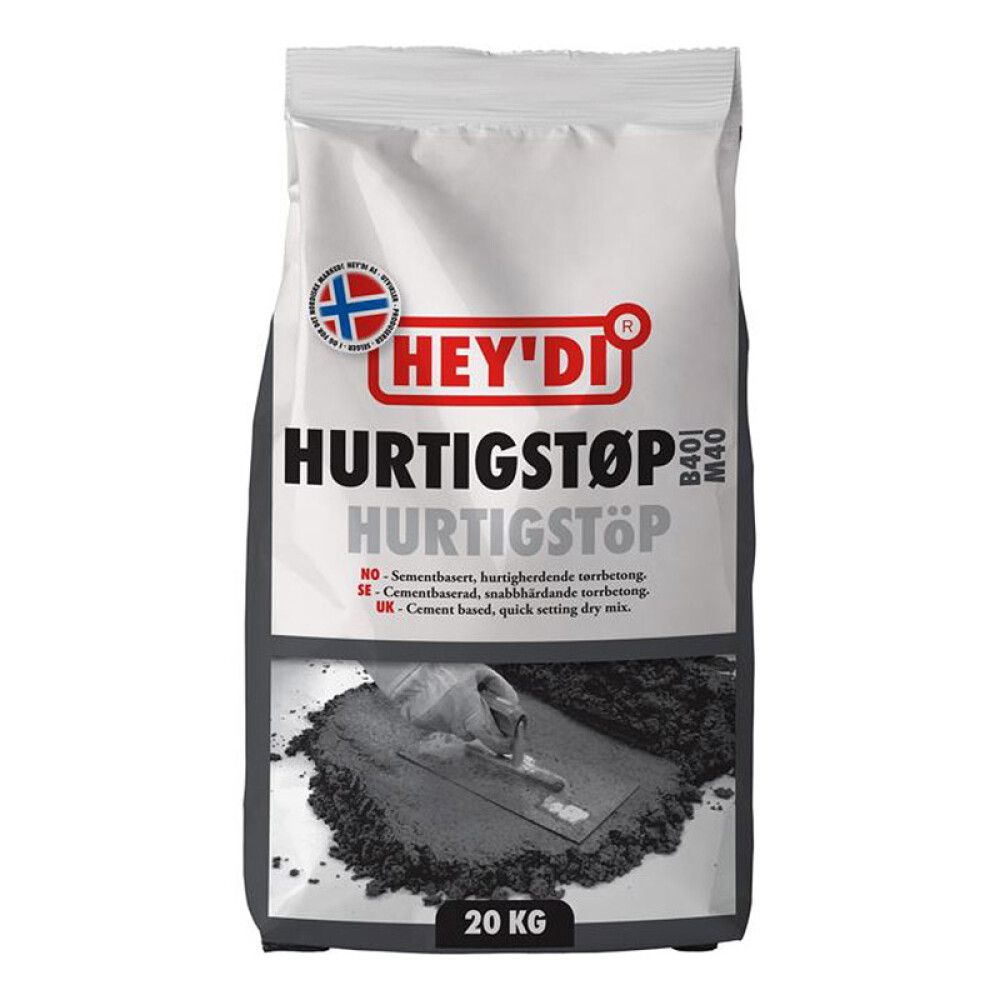 HURTIGSTØP HEY'DI 20 KG