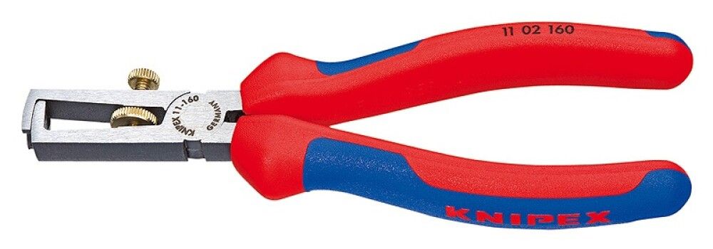 AVISOLERINGSTANG MED KABELSAKS KNIPEX RØD/BLÅ 160MM