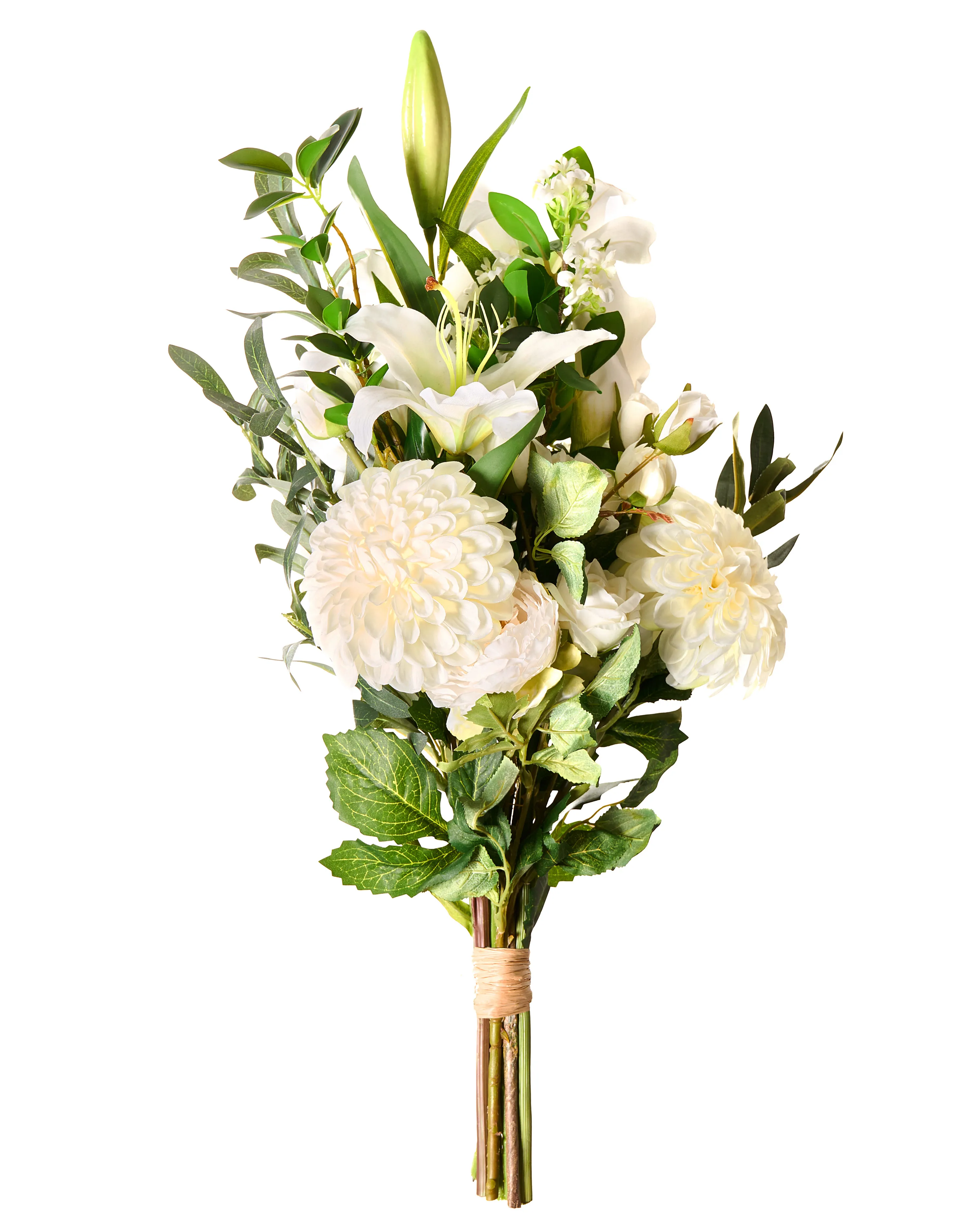 Artificial Flower Bouquet PARREIRA 67 cm White