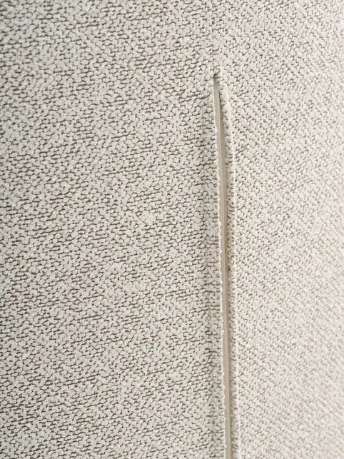 Loungestol ANDRUP drejebase beige stof