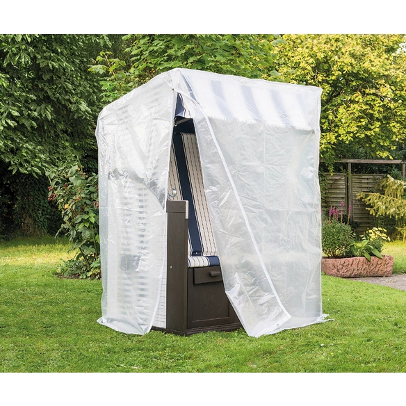 Gartenmöbel-Schutzhülle, für Strandkorb, 130x100x170/134 cm