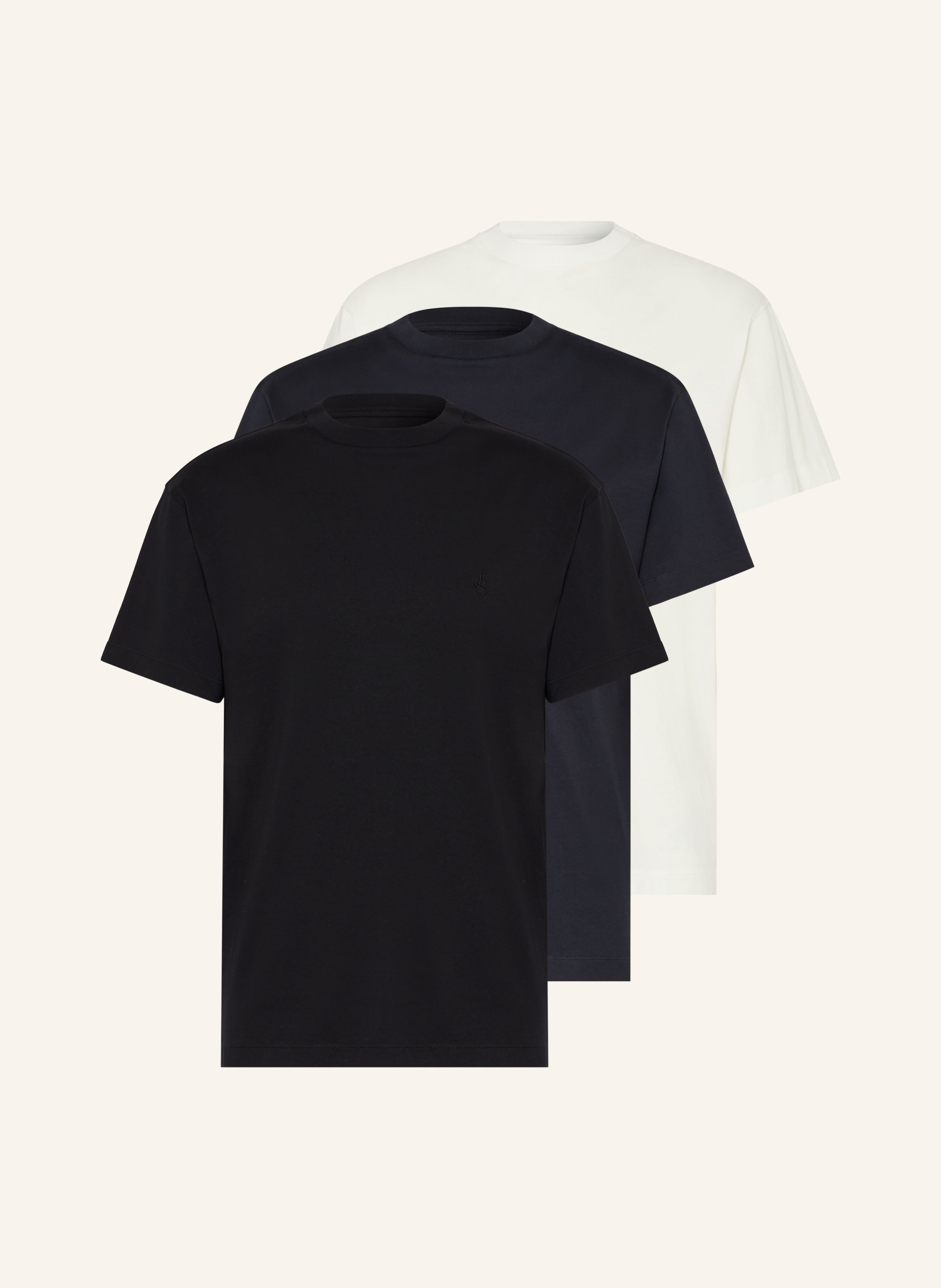 JIL SANDER 3er-Pack T-Shirts