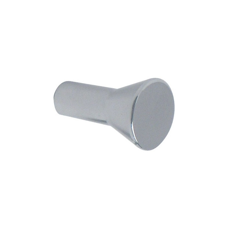 Bouton conique en zamac Ø 15 mm chromé LINEA BERTOMANI