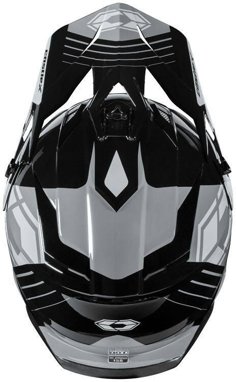 Castle X CX200 Sector MX Helmet, Grey