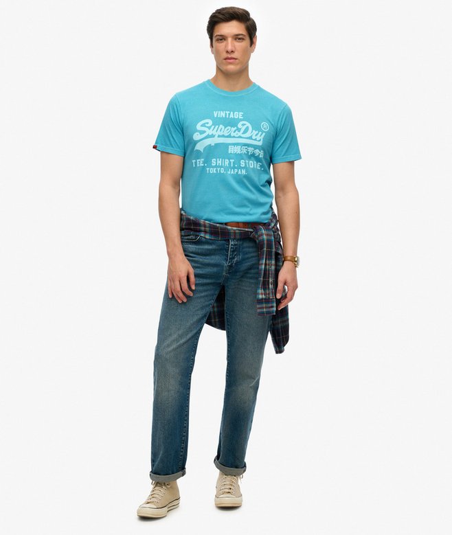 Vintage Logo Neon Relaxed T-Shirt
