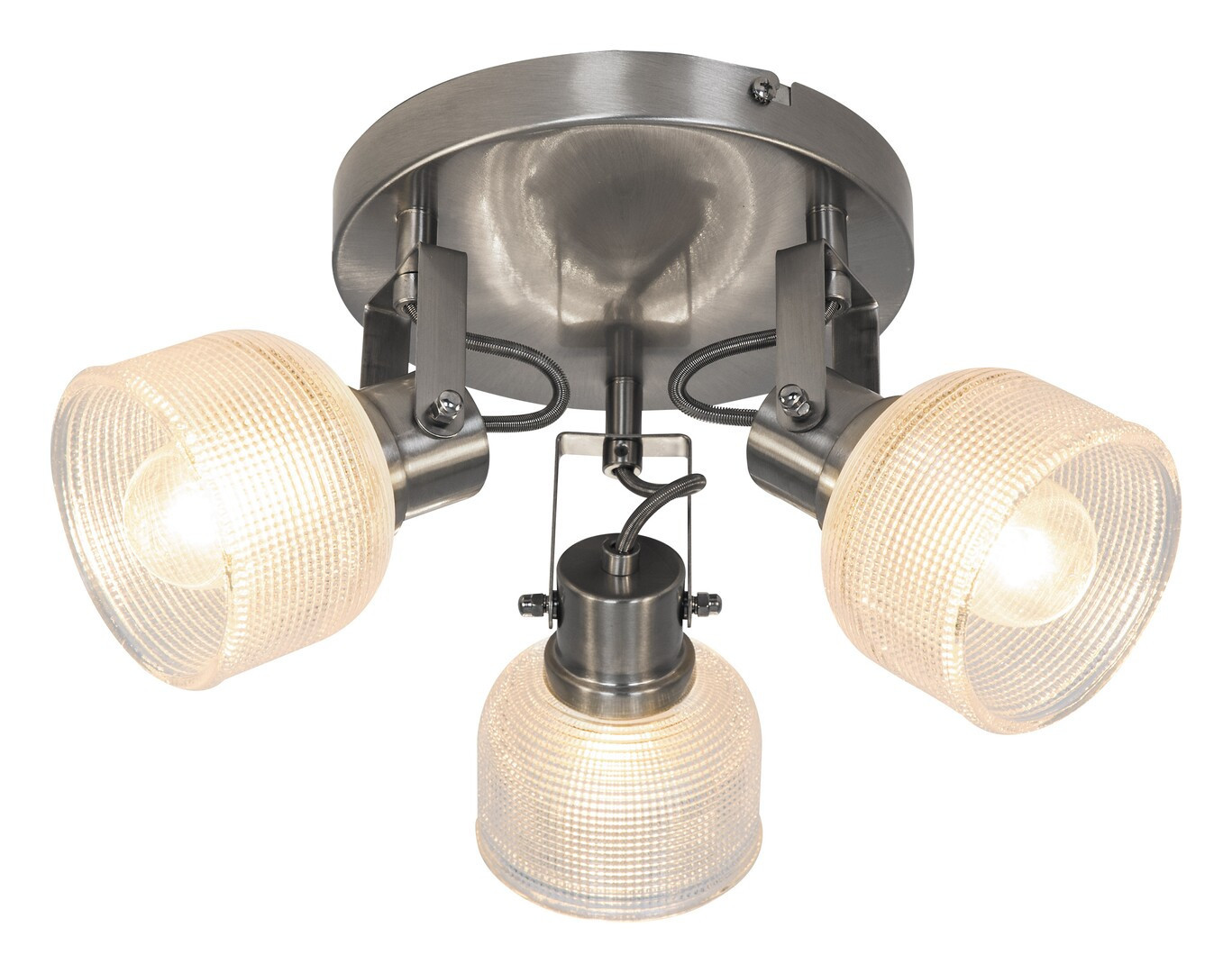Lampa sufitowa chrom satynowany Francis 3xE14x15W Rabalux