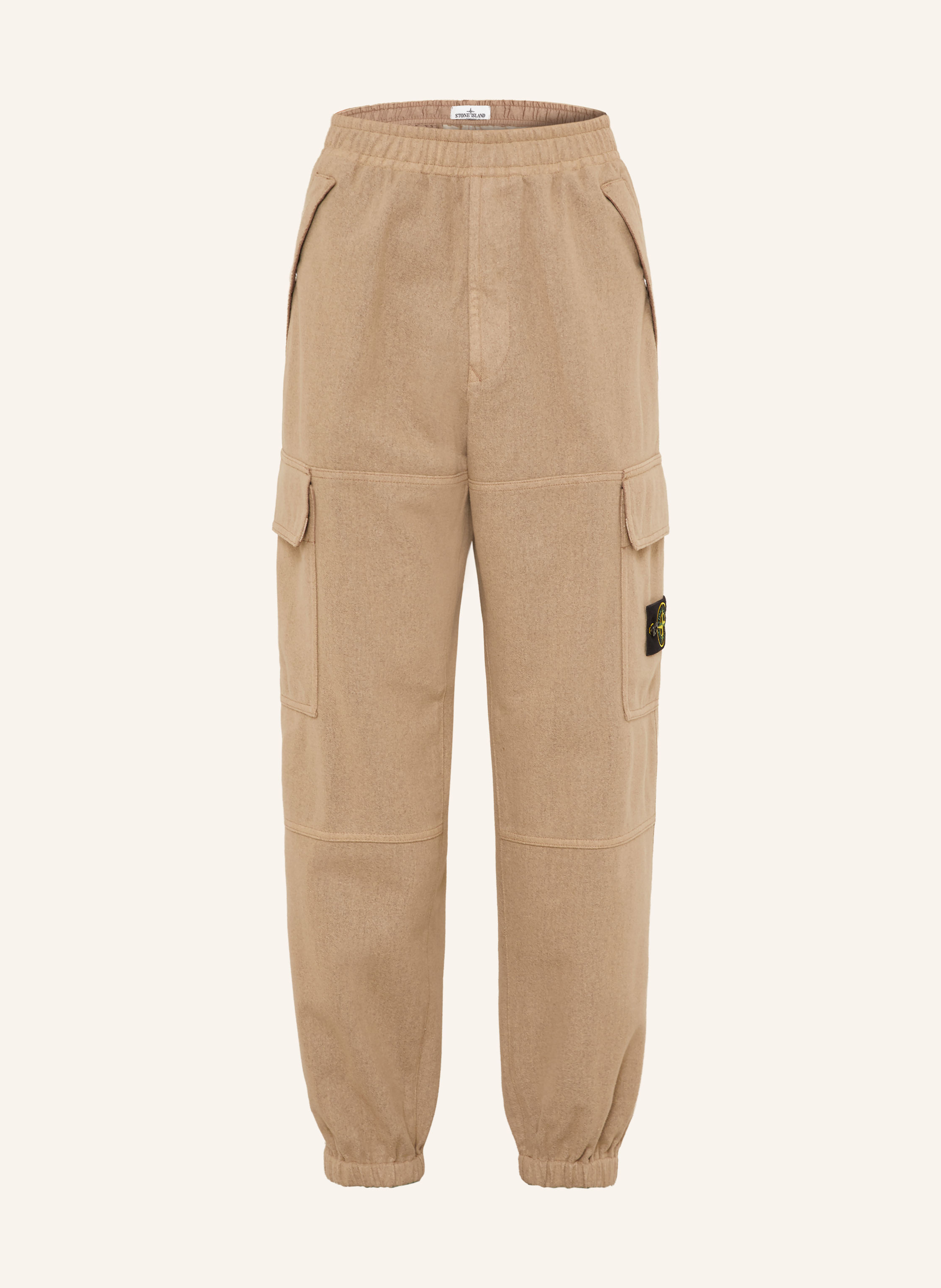 STONE ISLAND Cargohose Loose Fit aus Flanell