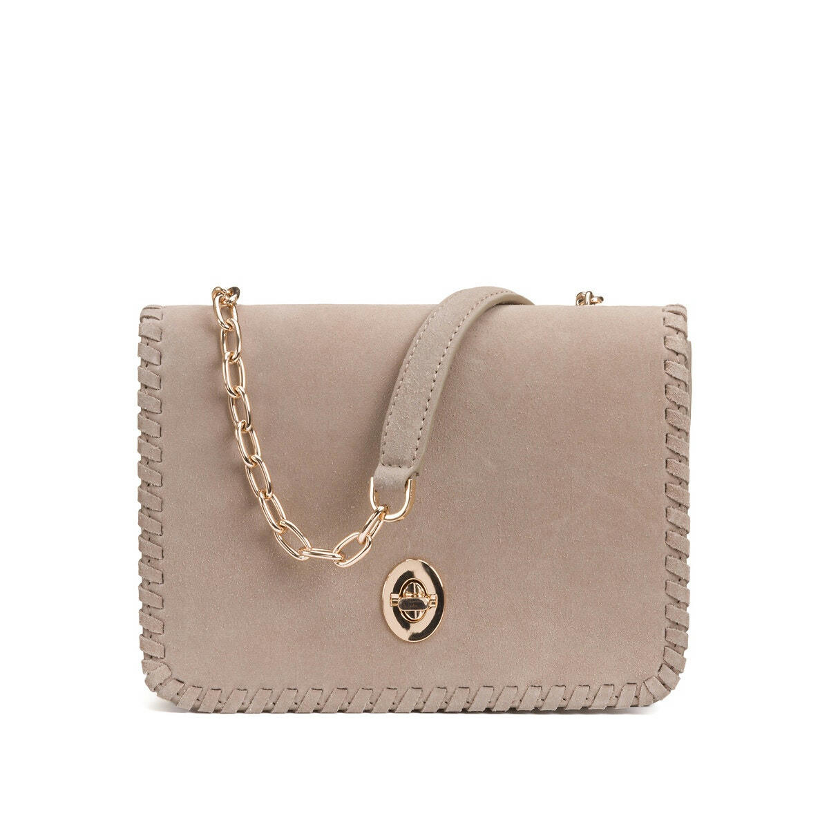 Sac à main cuir et chaine